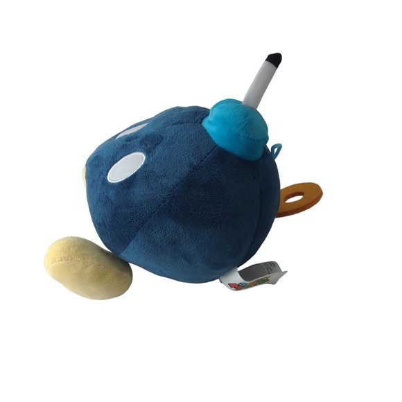 Nintendo Super Mario Bros Bob-omb Bomb Plush 7" Stuffed Animal - Picture 4 of 7